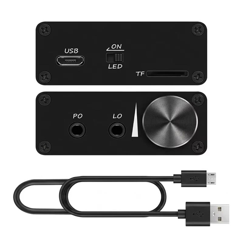 Es9018 Dac - AS95-DSD Dard Decodering Hifi Draagbare Zishan
