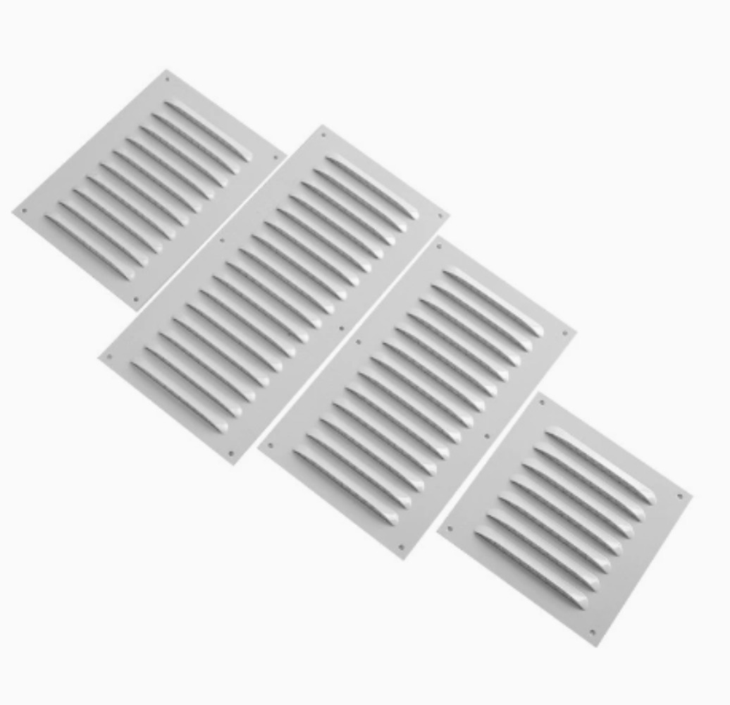 Ventilation Grille Aluminum - Aluminium Luchtrooster Verwarming Koeling Ventilatieopeningen Plaat