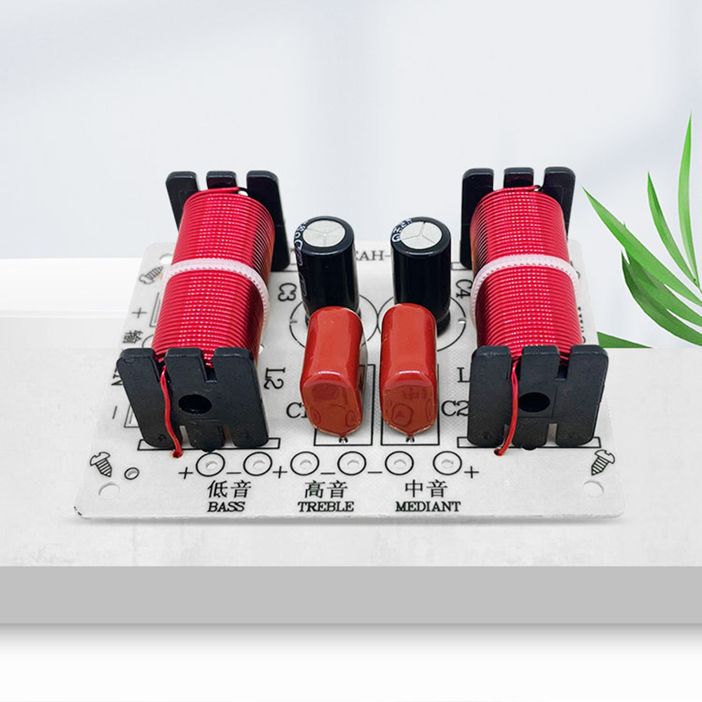 Speaker Crossover - 3-weg audio crossover circuit luidspreker treble