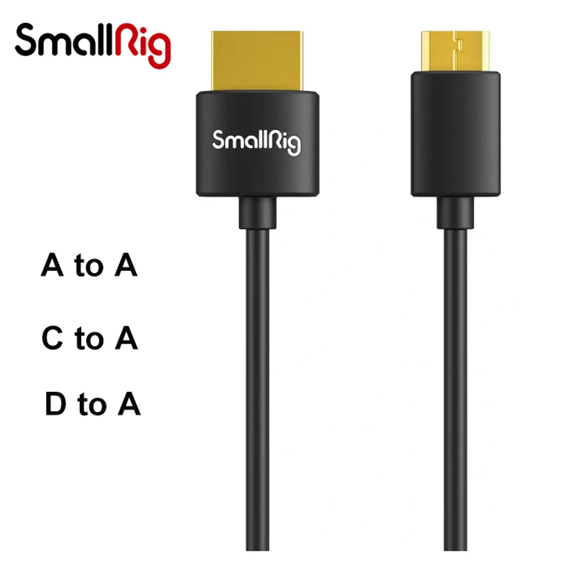 Mdi Cable - SmallRig Ultra Slim Hoge Snelheid 4K