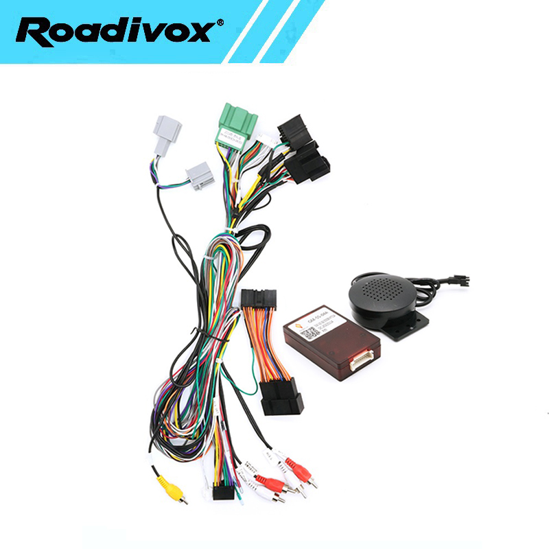 Audio Cable Rca - Autoradio Kabelboom Power Adapter Canbus Voor