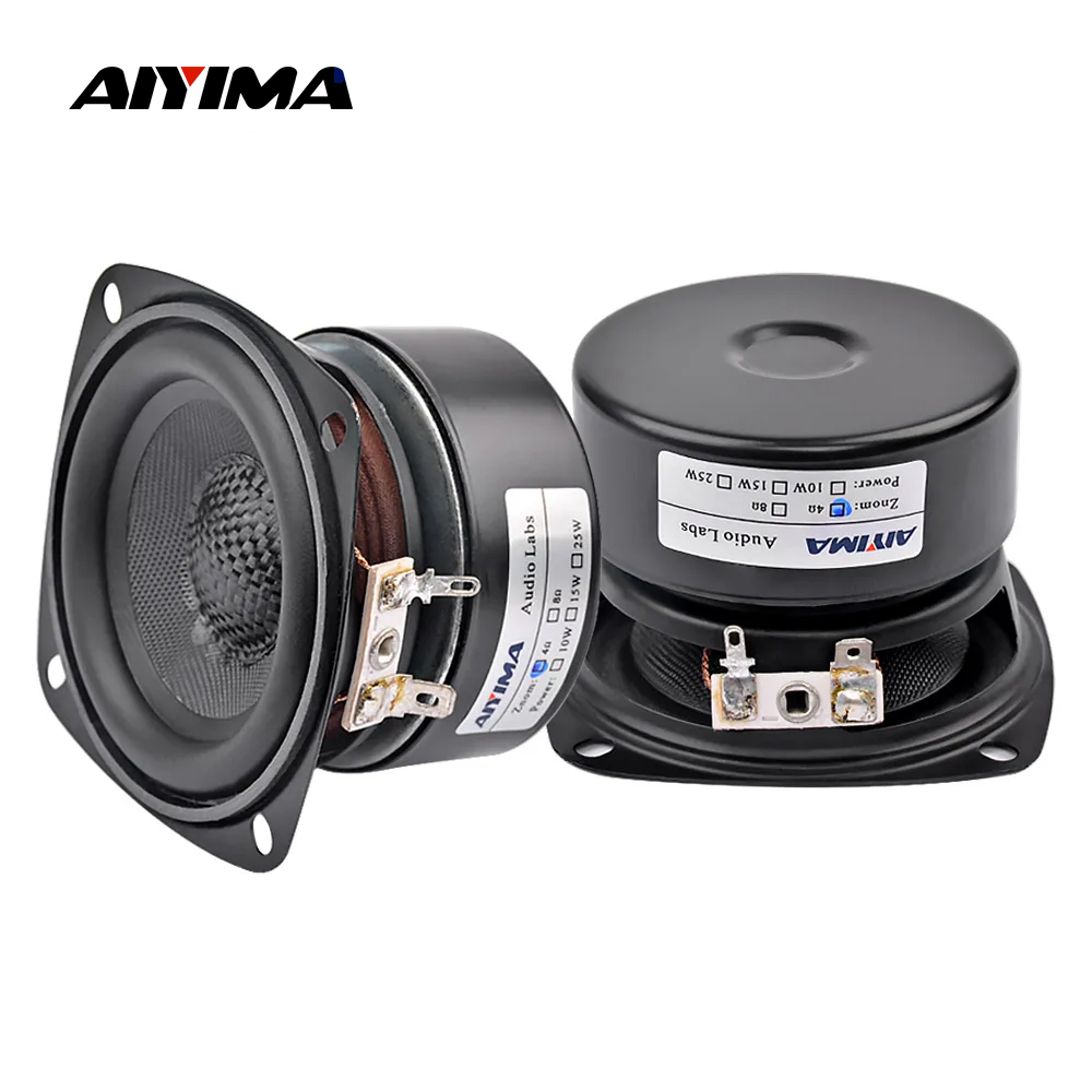 Es9018 Dac - AIYIMA 2 stuks 3 inch full-range