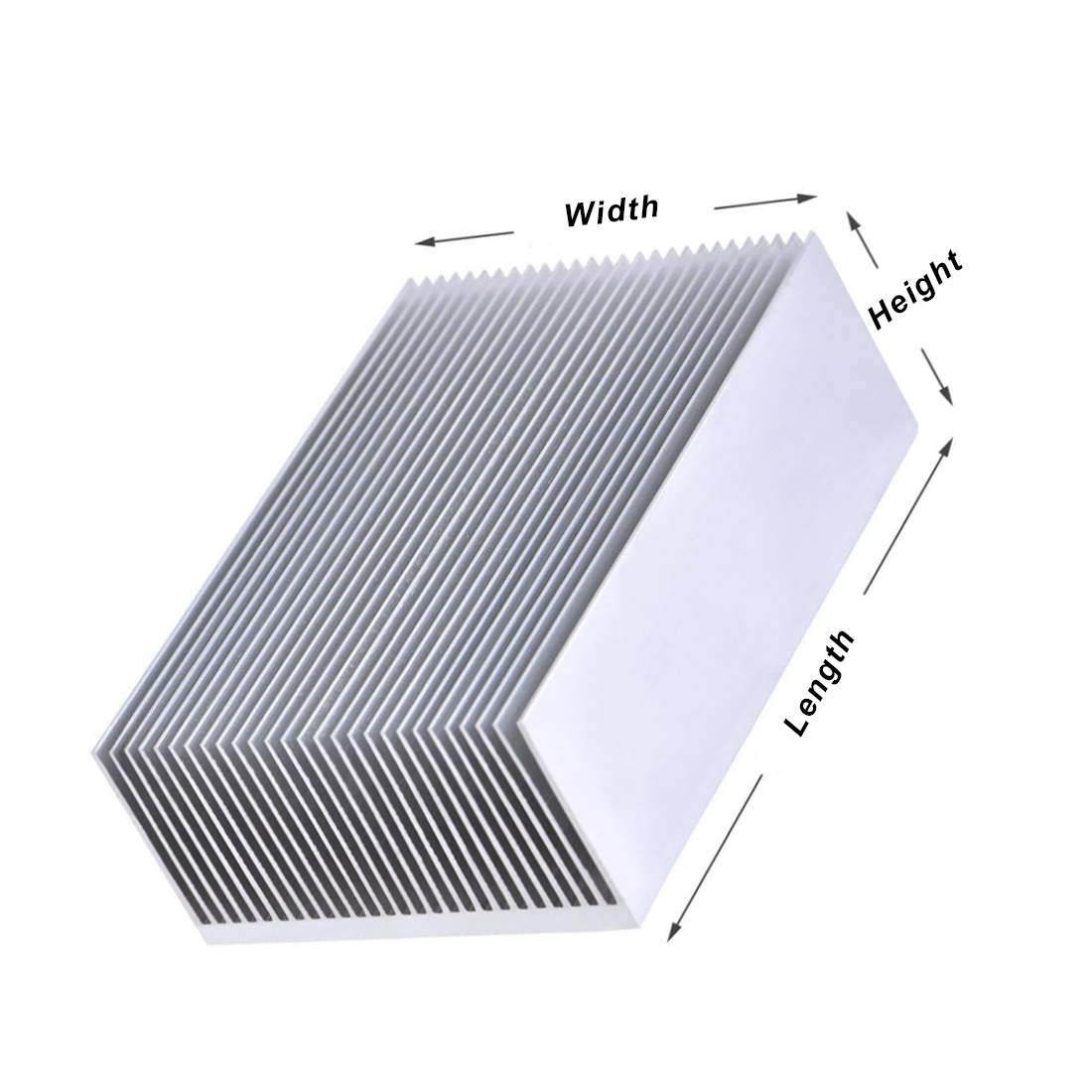 50x60x26mm-300x60x26mm Geëxtru - Heatsink Aluminum recensie en prijs