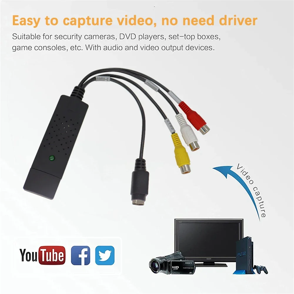 USB2.0 Audio Video Capture Car - Usb Sound Card recensie en prijs