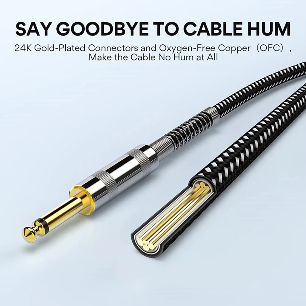 6,35 mm audiokabels TRS 1/4 in - Trs Cable recensie en prijs