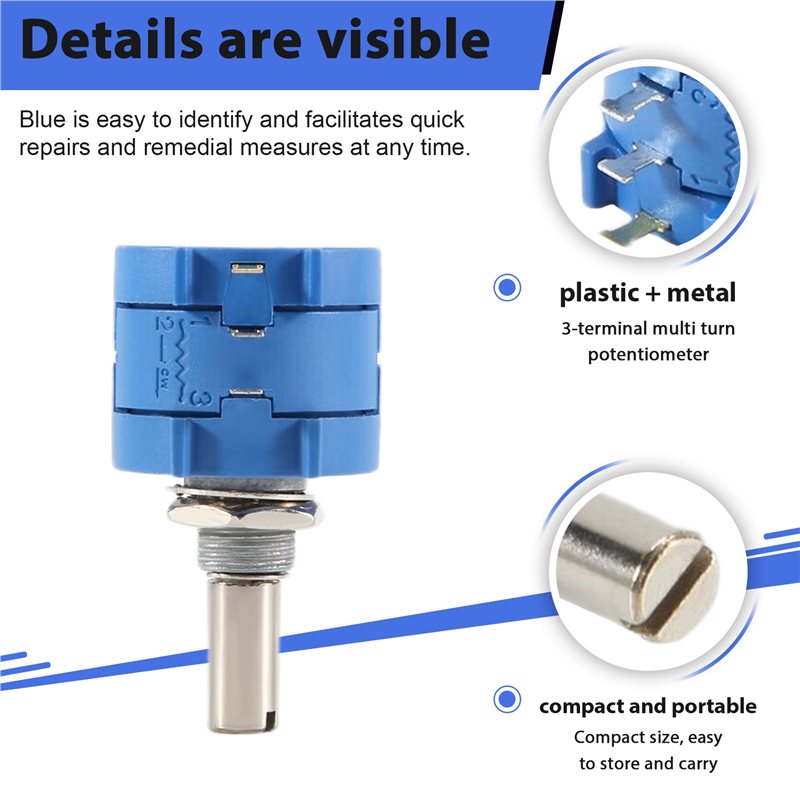 M01K 3590S-2-103L 10K Ohm 10-o - Potentiometer 10K recensie en prijs