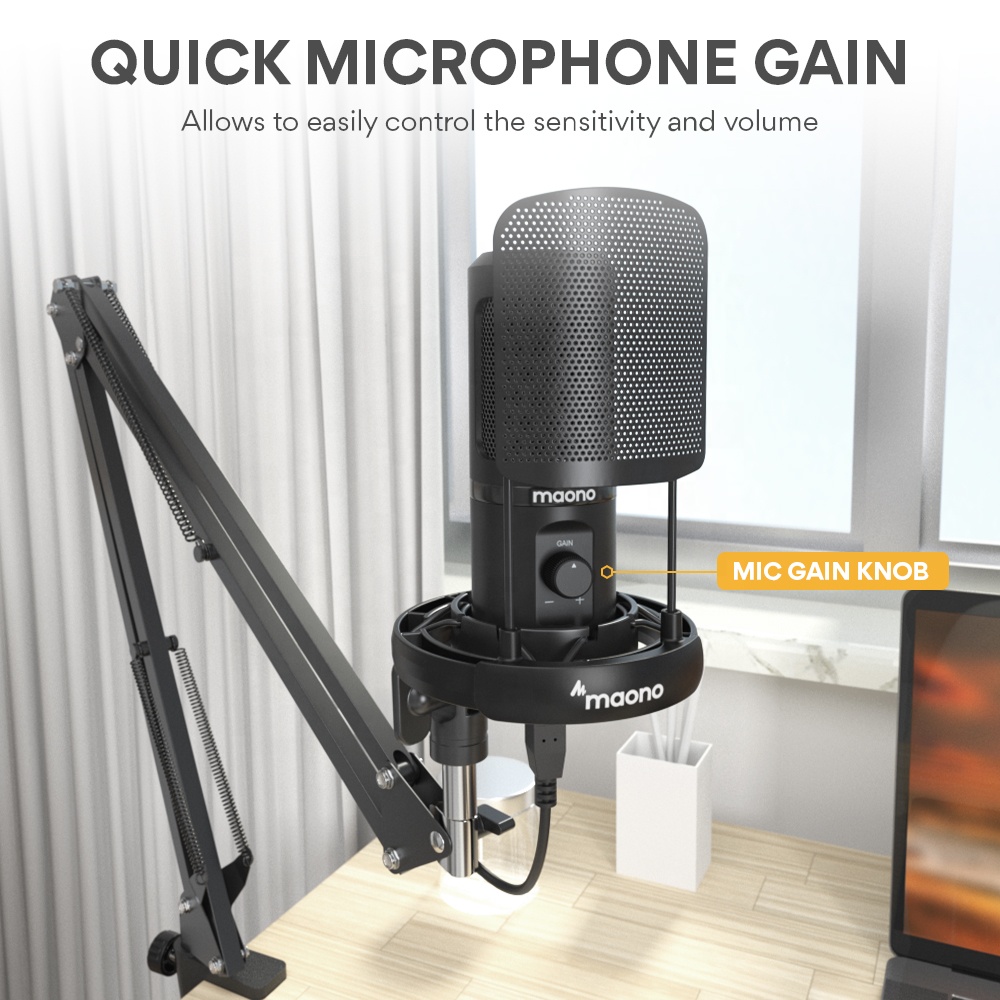MAONO Professionele Microfoons - Condenser Microphone Kit recensie en prijs