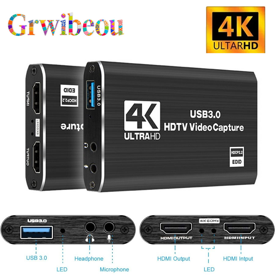 4K USB 3.0 Video Capture Card  - Usb Sound Card recensie en prijs