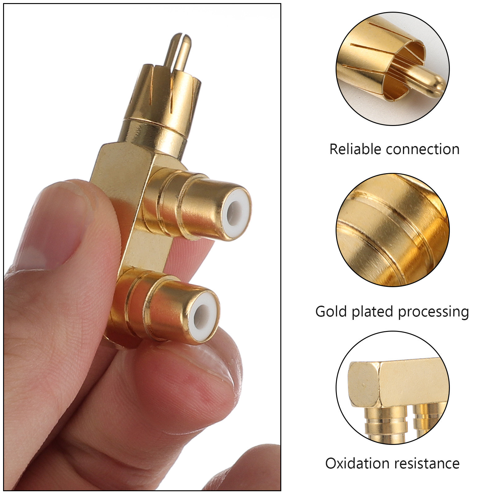 2 stuks audio-adapter, splitte - Subwoofer recensie en prijs