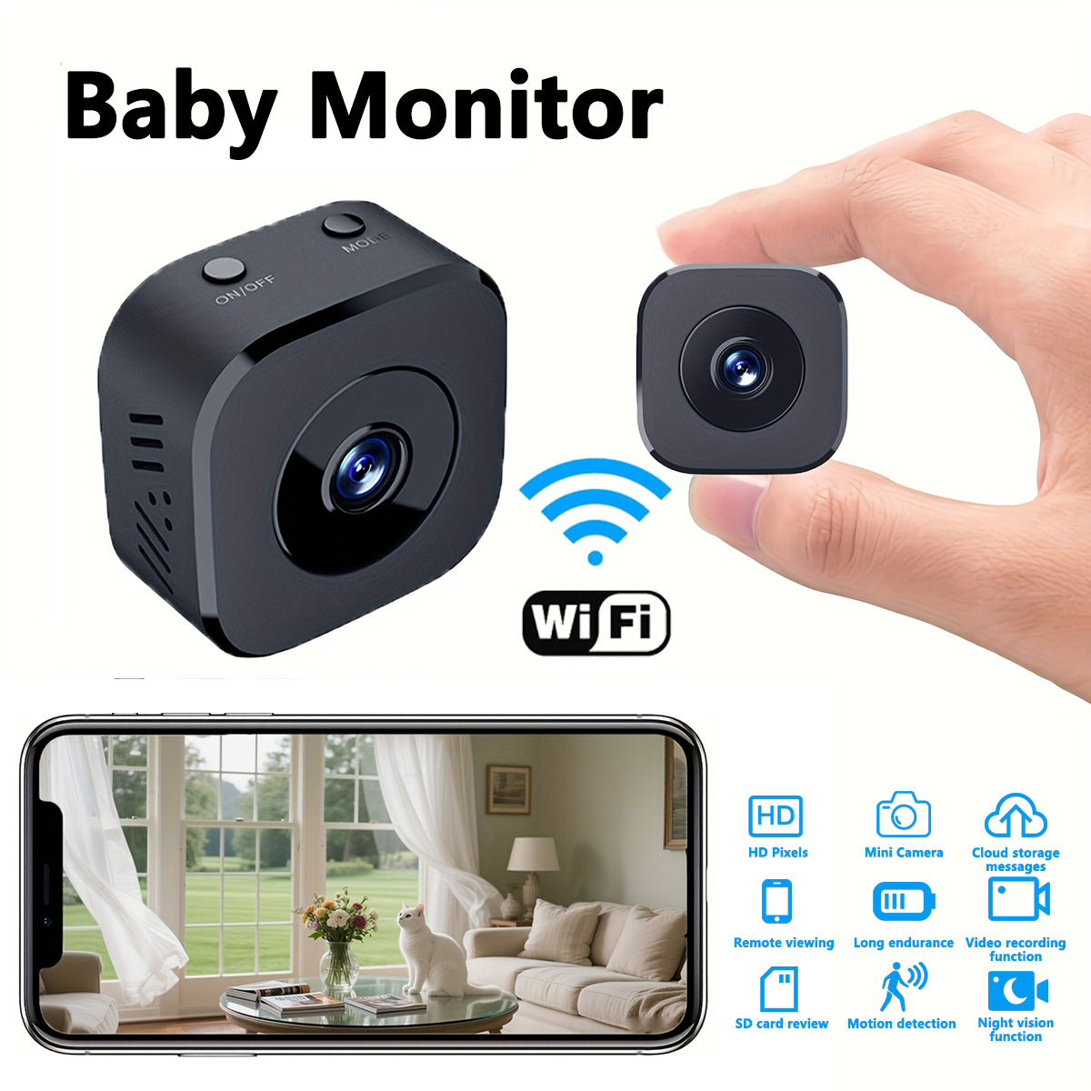 1080P HD Mini WiFi Camera Indo - Usb Sound Card recensie en prijs