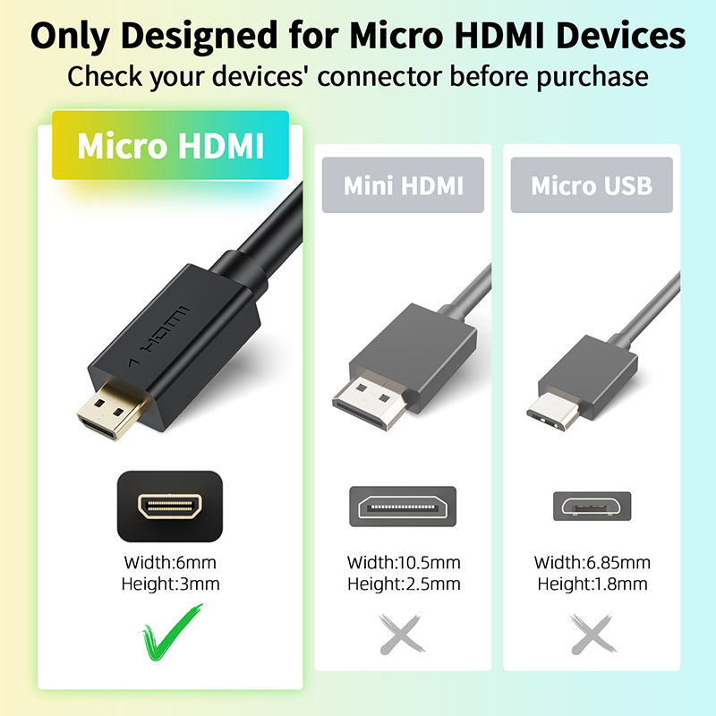 4K Micro HDMI naar HDMI Kabela - Mdi Cable recensie en prijs