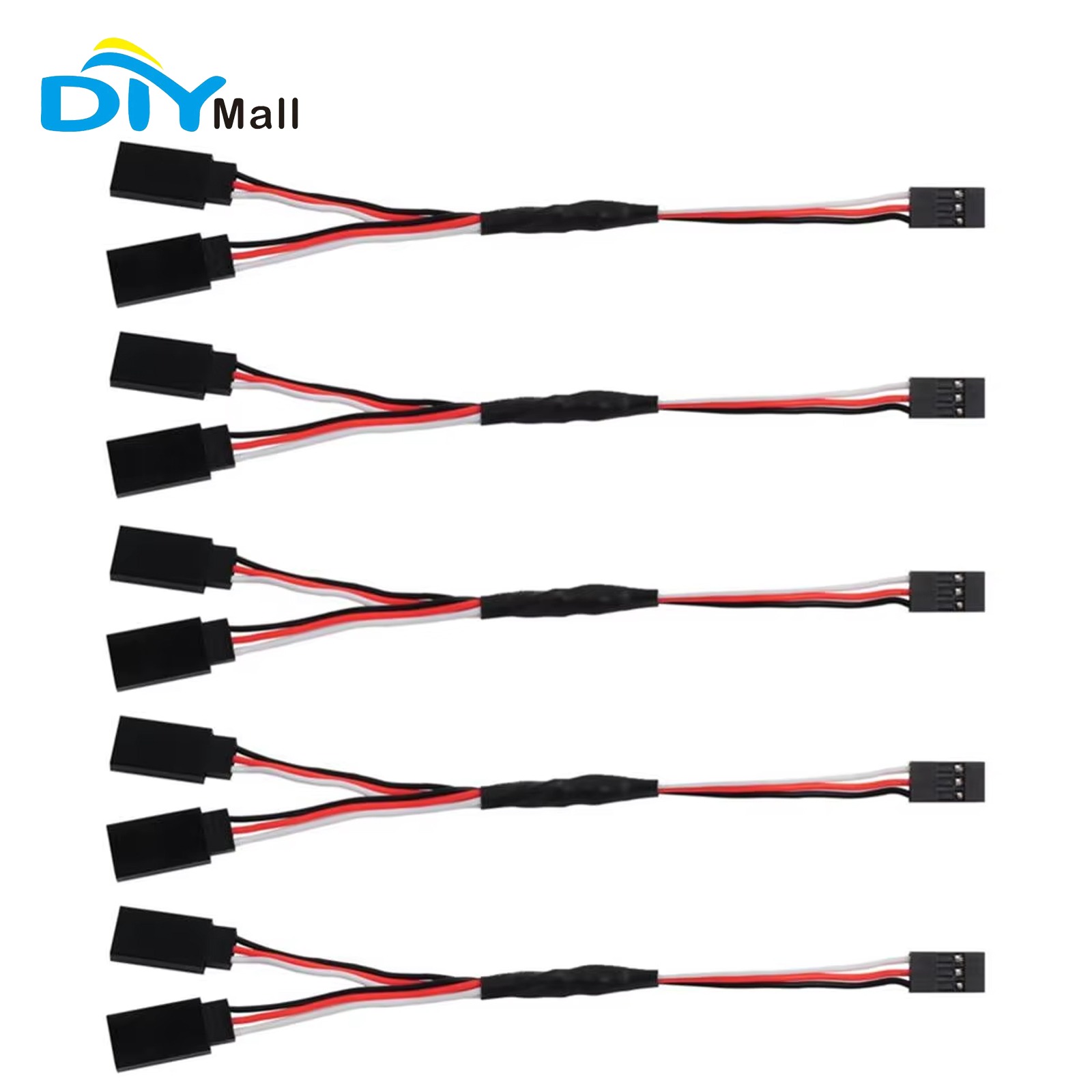 DIYmall JR Style 15cm Servo Y- - Rca Cable recensie en prijs